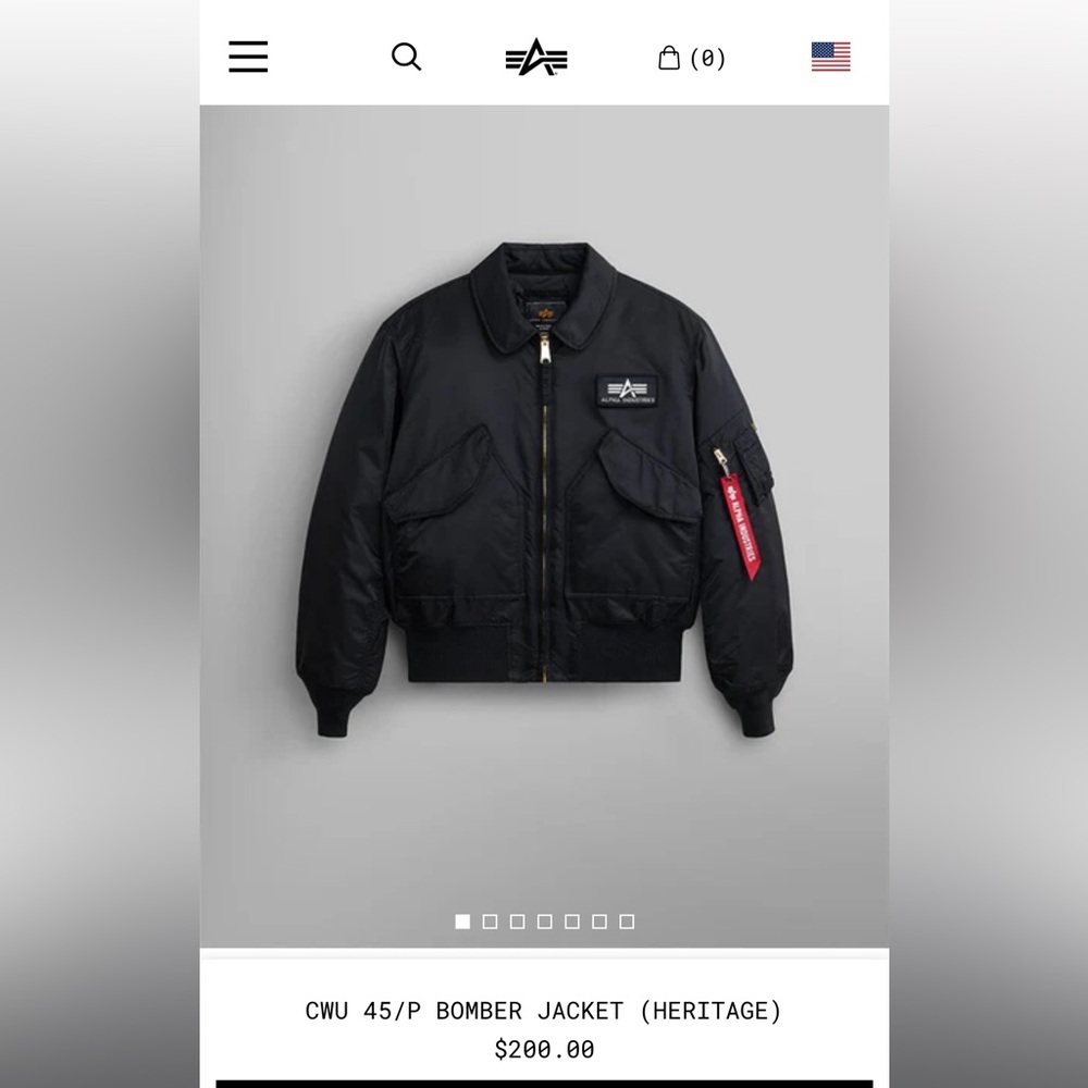 CWU 45/P Bomber Jacket (Heritage)
